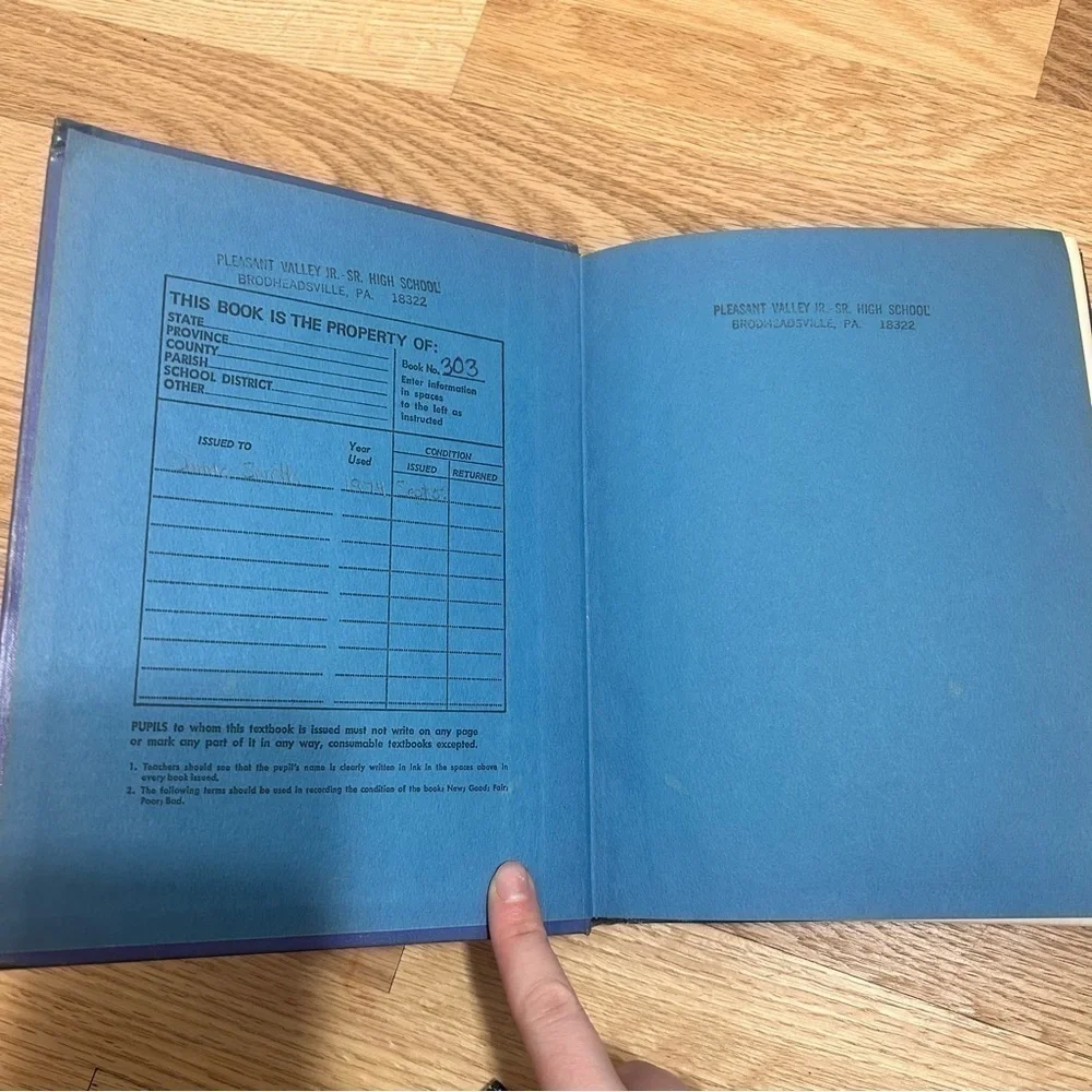 Vintage Guide to Modern Meals Hardcover Cook Book MCM Kitschy Blue